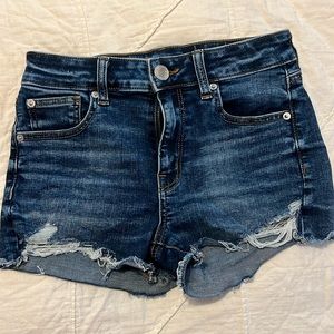 Mid rise shorts
